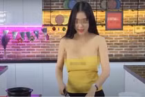 Ăn mặc chễ nải dạy nấu ăn, nữ Youtuber nhận "đủ gạch xây nhà"