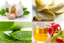 Cách trị mụn cơm bằng nguyên liệu trong nhà bếp