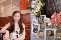 Xót xa khung cảnh bên trong tang lễ của tình tin đồn Minh Nhựa