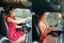 Danh tính gái xinh thay đồ trên "Mẹc G63" lọt xu hướng