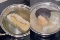 Netizen phát sốt với màn giải cứu bánh chưng siêu chất hậu Tết