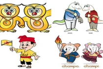 Hình ảnh linh vật SEA Games qua các kỳ