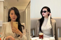 Hậu sinh nở, Vũ Ngọc Châm khoe sắc vóc hội chị em phải ghen