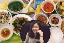 Nữ sinh khoe mâm cơm "sang chảnh" gây tranh cãi