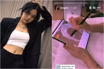 Linh Ngọc Đàm gây sốt khi trổ tài thiết kế thời trang cực đỉnh