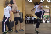 Chết cười bộ ảnh "nhái hàng" quảng cáo của học sinh Việt