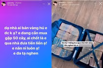 Fan cứng Ngọc Trinh gây choáng với màn ôm vali tiền hỏi mua vàng