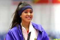 Hot girl Taekwondo đẹp nao lòng khiến khán giả SEA Games phát sốt
