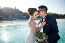 Ảnh cưới 200 triệu của cô dâu làm đám cưới 6 tỷ