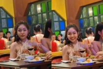 Bị chụp lén, Trần Thanh Tâm lộ nhan sắc như bà cô U40