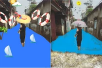 Cô gái lội nước mưa "gặp họa" khi nhờ chỉnh sửa ảnh