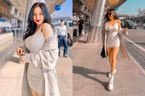 Về quê đón Tết, bà Tưng bất ngờ kín đáo chuẩn gái ngoan của mẹ