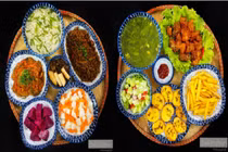 Gái đảm Hà Giang khoe mâm cơm, netizen "khoái khoái chảy nước miếng"