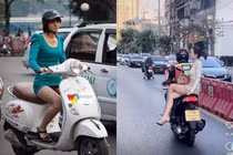 Mặc váy quá ngắn lái xe, hội chị em và những lần ê chề