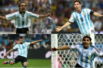 Những “trọng pháo” mà đội tuyển Argentina từng sở hữu