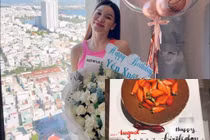 Bạn gái Đặng Văn Lâm khoe quà sinh nhật siêu to khủng lồ