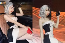 Bất ngờ "đổi tông" phong cách, gái xinh Lê Bống được khen hết lời