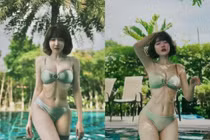 Cựu "hot girl ngực khủng" Elly Trần bị soi ảnh "bẻ cong" vạn vật