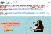 Viết dòng trạng thái, cô giáo Minh Thu bị "cảnh sát" chính tả hỏi thăm