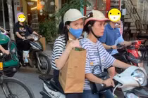 Chị em "công chúa béo" Quỳnh Anh lọt vào camera “team qua đường” ra sao?