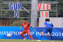 U16 VN phá nát lưới U16 Guam với 18 bàn không gỡ