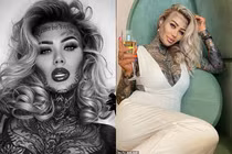 Cô nàng xăm kín người bị từ chối phục vụ trong nhà hàng