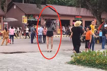 Chướng mắt với kiểu "ăn mặc" của nhiều bạn trẻ khi trẩy hội Đền Hùng