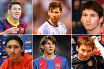 Hành trình thay đổi phong cách của siêu sao Lionel Messi