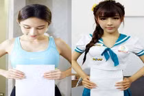 Gái trẻ rộ phong trào khoe eo nhỏ như tờ giấy A4