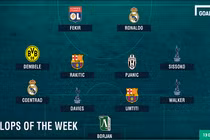 Đội hình tệ nhất vòng 4 UEFA Champions League 2016/2017