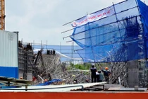 Thi thể 3 nạn nhân sập giàn giáo được đưa về quê