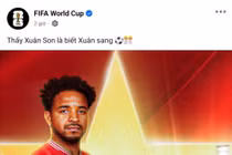 ĐT Việt Nam đại thắng, tiền đạo Nguyễn Xuân Son được FIFA tặng "thơ"