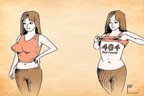 Cô gái "hai lưng" bị người yêu phụ bạc gây xôn xao