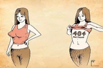 Cô gái "hai lưng" bị người yêu phụ bạc gây xôn xao