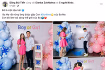 Thủ môn Bùi Tiến Dũng "bật mí" tên con trai, netizen nói gì?