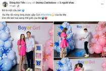 Thủ môn Bùi Tiến Dũng "bật mí" tên con trai, netizen nói gì?