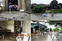 Mưa lũ ở Quảng Ninh: Những hình ảnh đau lòng khi nước rút 