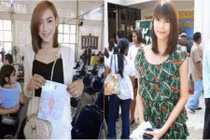 Bóng hồng chuyển giới Thái Lan đi khám... nghĩa vụ quân sự