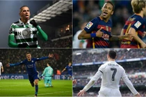 Cuộc đua giày vàng châu Âu: Messi biến mất, Ronaldo đứng cuối