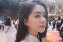 Nữ sinh 10X Trần Phú khoe ảnh áo dài trước khai giảng đẹp hút hồn 