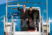 Chủ tịch nước Trần Đại Quang lên đường thăm chính thức Belarus