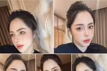 Nhan sắc của bạn gái hot boy Huỳnh Anh hậu màn "dao kéo"