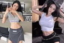 Hot girl Trung Quốc khoe vòng eo ngỡ sản phẩm photoshop