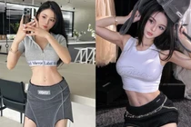 Hot girl Trung Quốc khoe vòng eo ngỡ sản phẩm photoshop