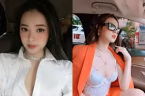 Midu "bung" cúc áo quá gợi cảm, fan khuyên điều bất ngờ