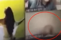 Xôn xao nữ sinh lộ clip nóng khi học online vì quên tắt camera