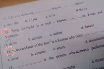 A đây rồi: Phim "Hậu duệ mặt trời" xuất hiện trong đề thi tiếng Anh