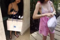 Mặc đồ ngủ đi lấy hàng, hội chị em làm shipper muốn bỏ đi ngay