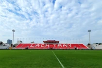 Hiện trạng sân Lạch Tray trước ngày đội tuyển Việt Nam đấu Hong Kong