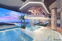 Dự án sở hữu phòng tập gym nổi trên không